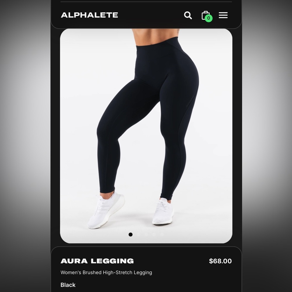 Alphalete Black Aura leggings